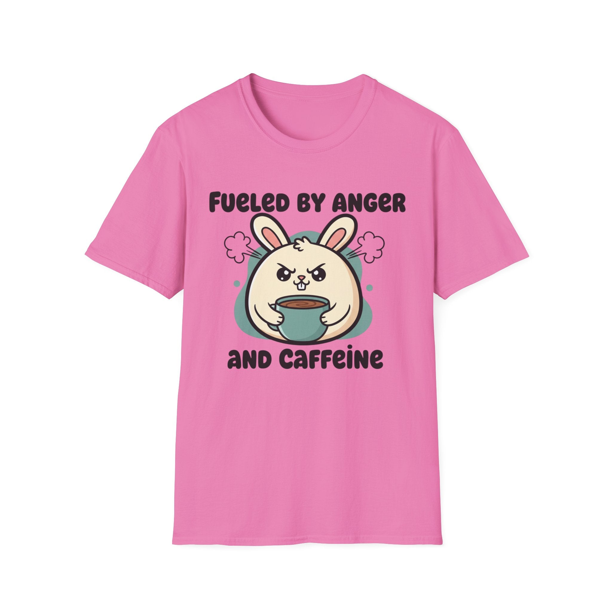Fueled by anger and caffeine T-shirt