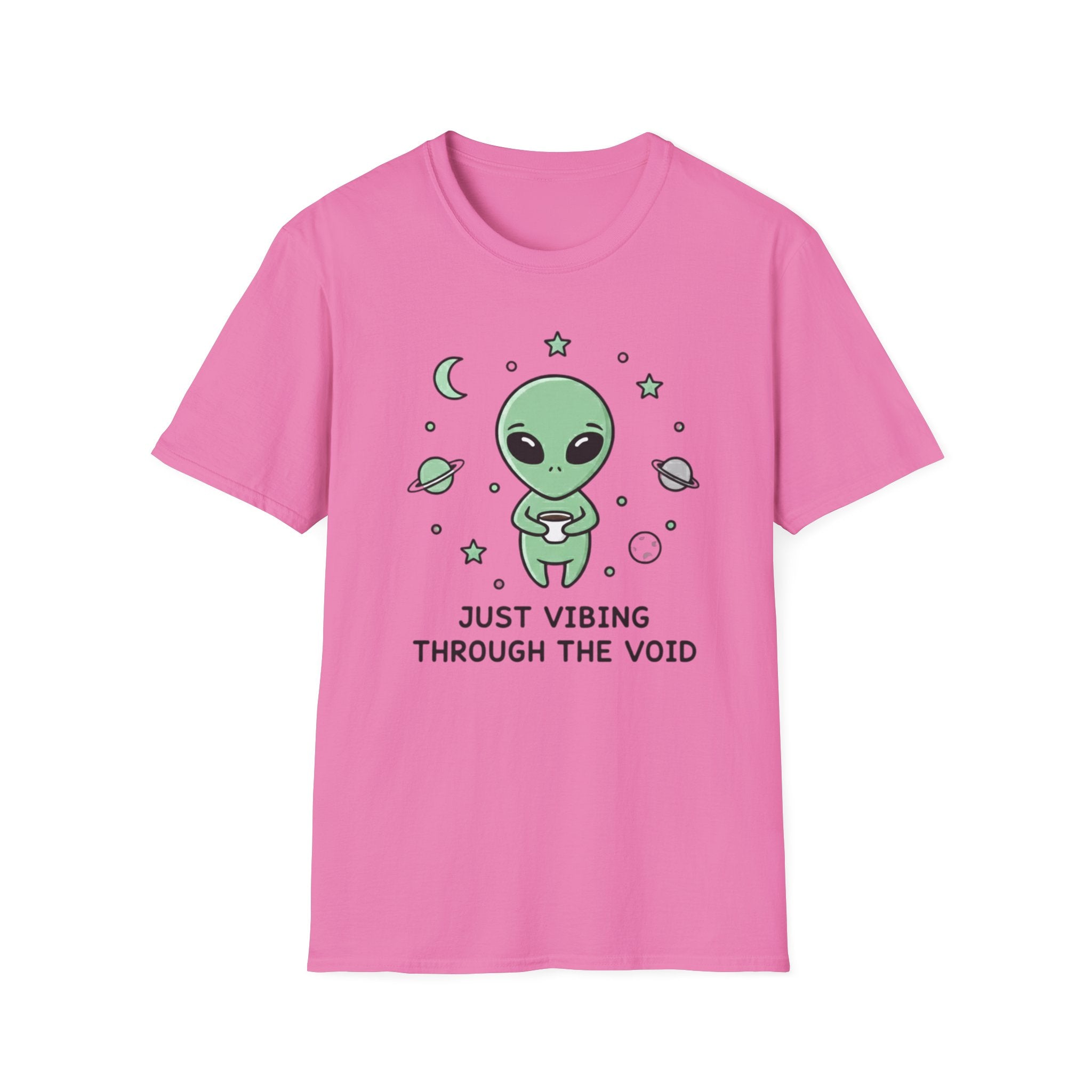 Just Vibing Through the Void T-shirt