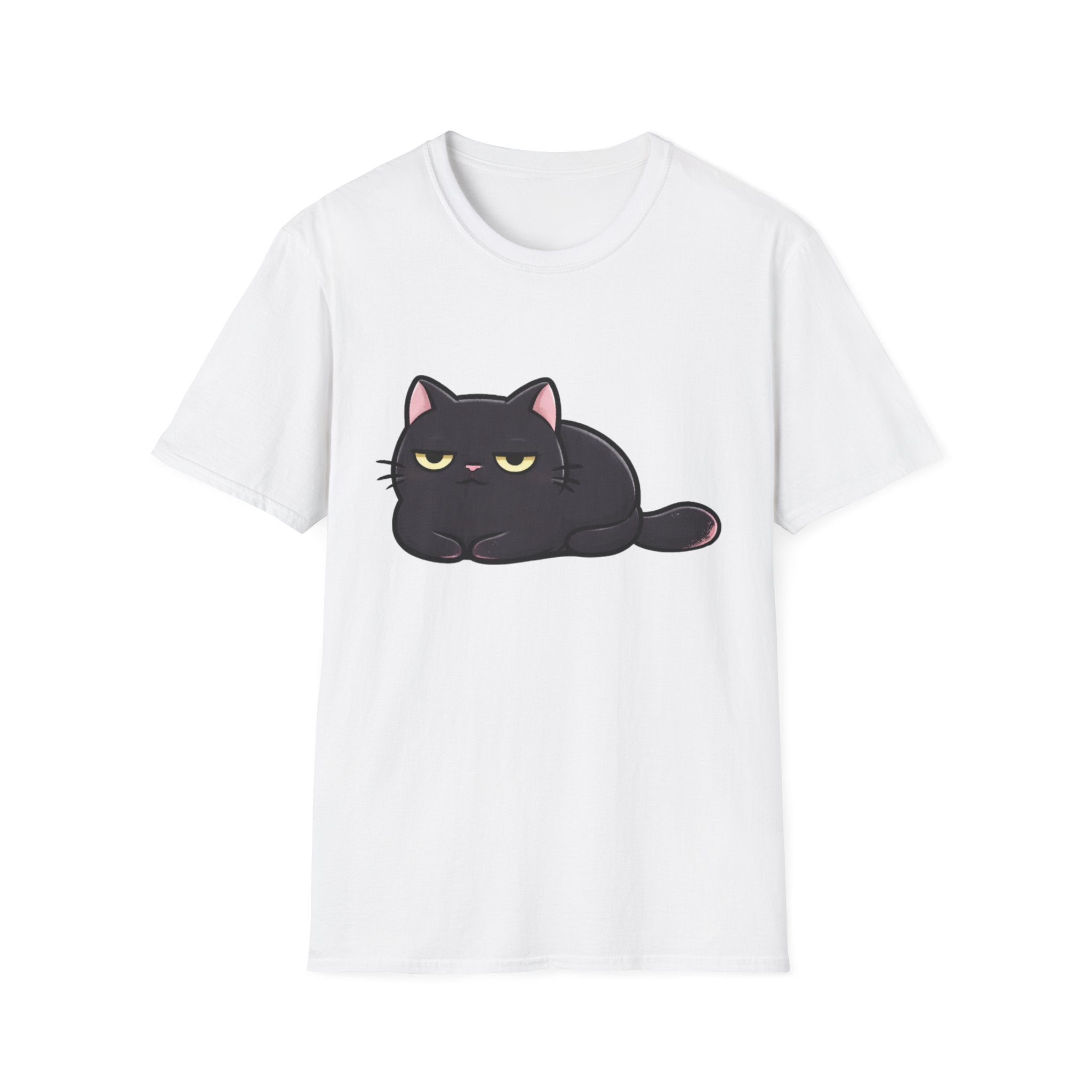 Cute black cat T-shirt