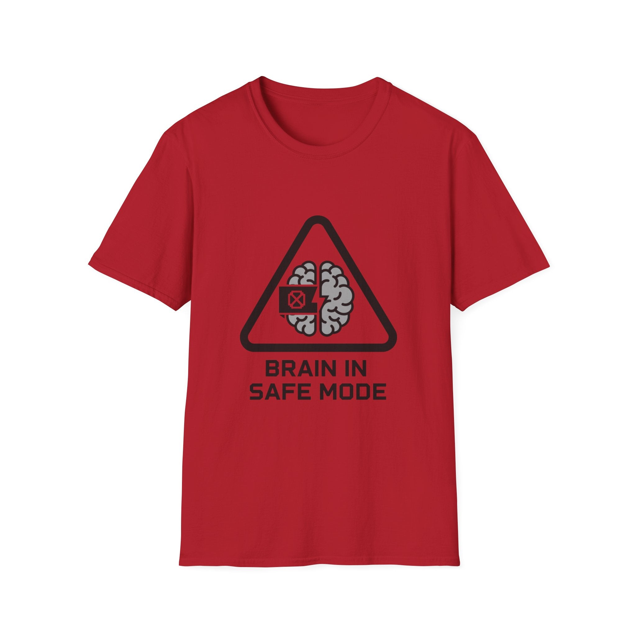 Brain in safe mode T-shirt