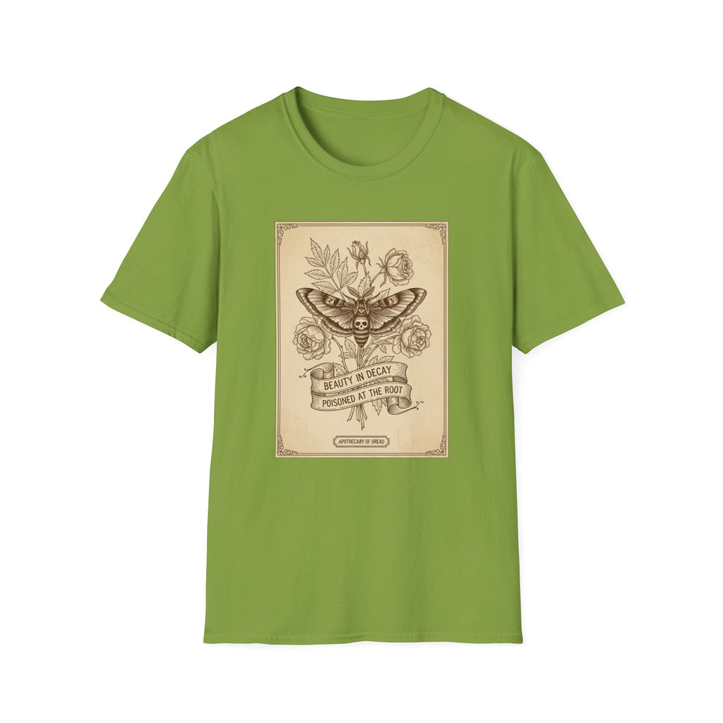 Beauty in Decay. Rooted in Dread. T-shirt