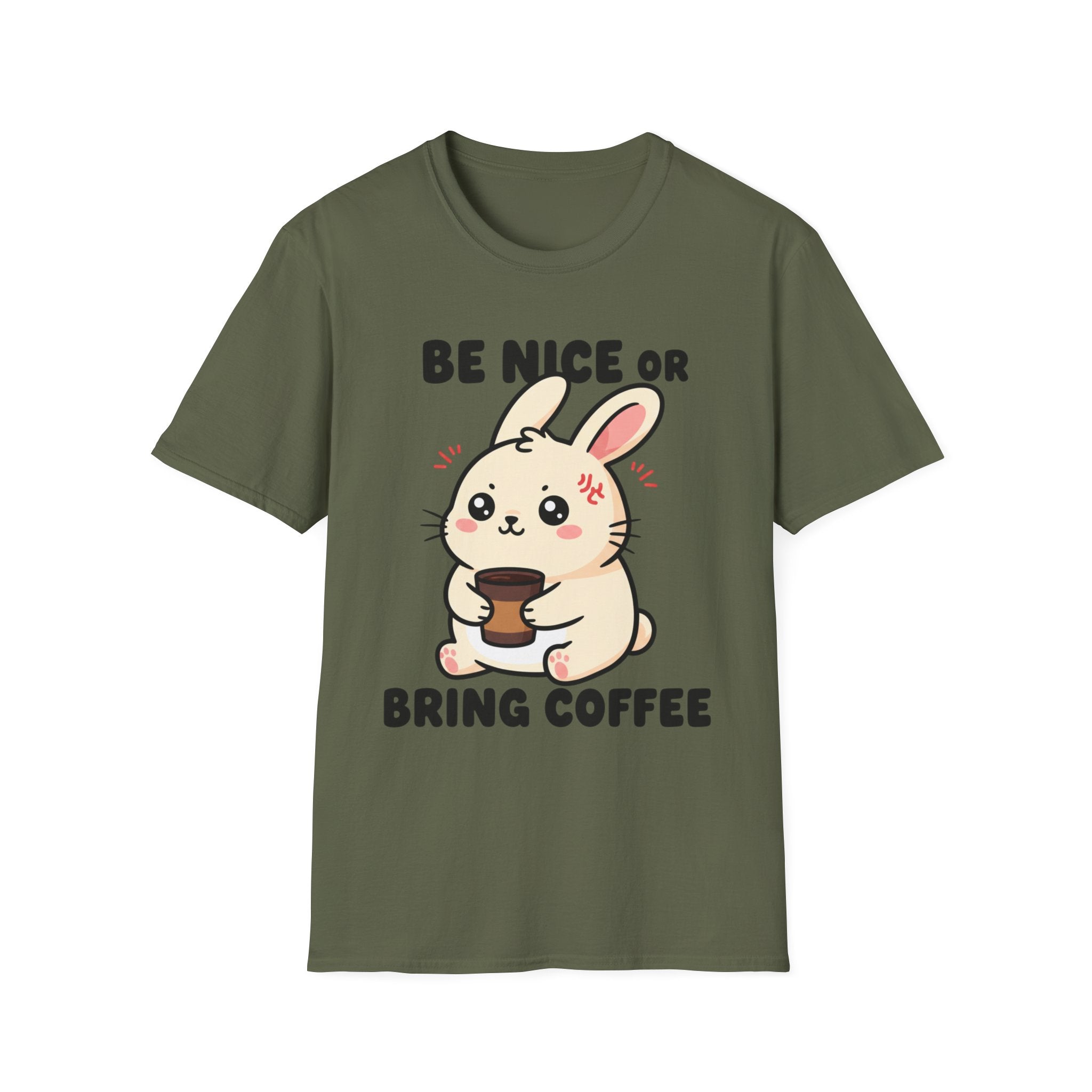 Be nice or bring coffee T-shirt