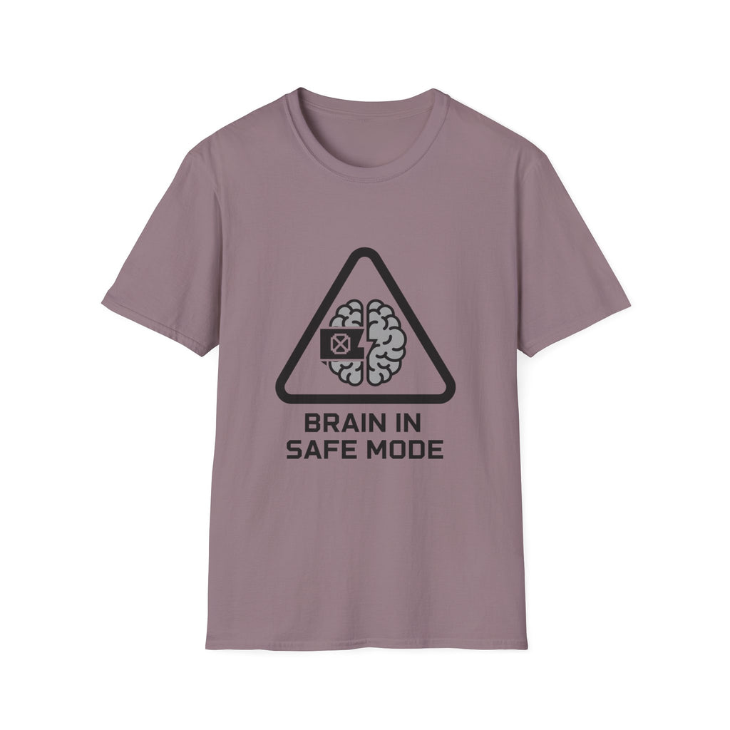 Brain in safe mode T-shirt