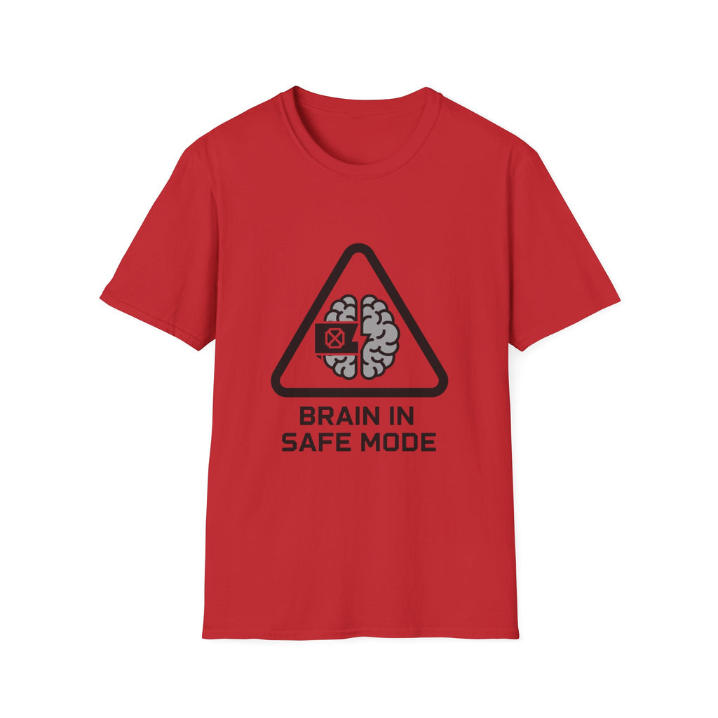 Brain in safe mode T-shirt