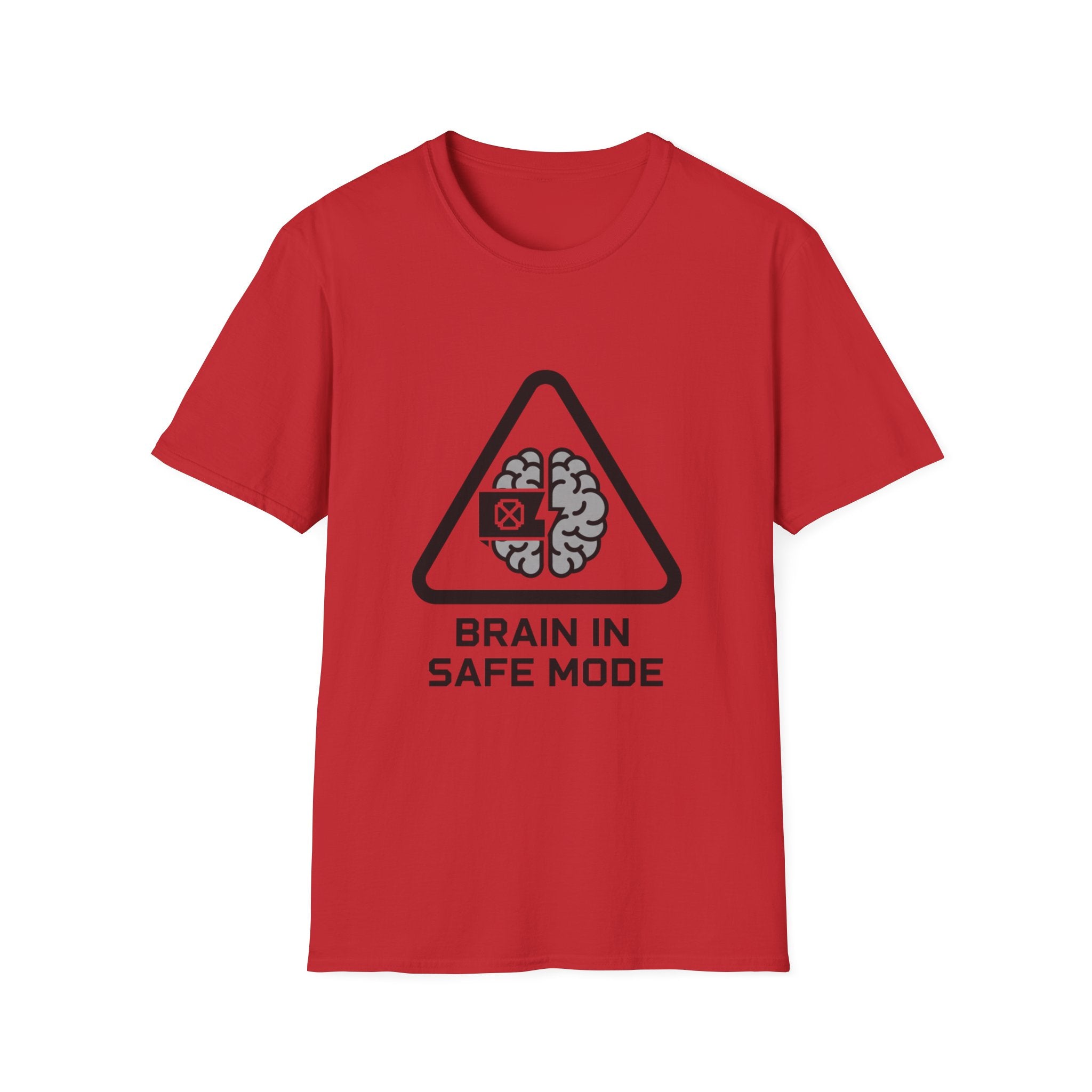 Brain in safe mode T-shirt