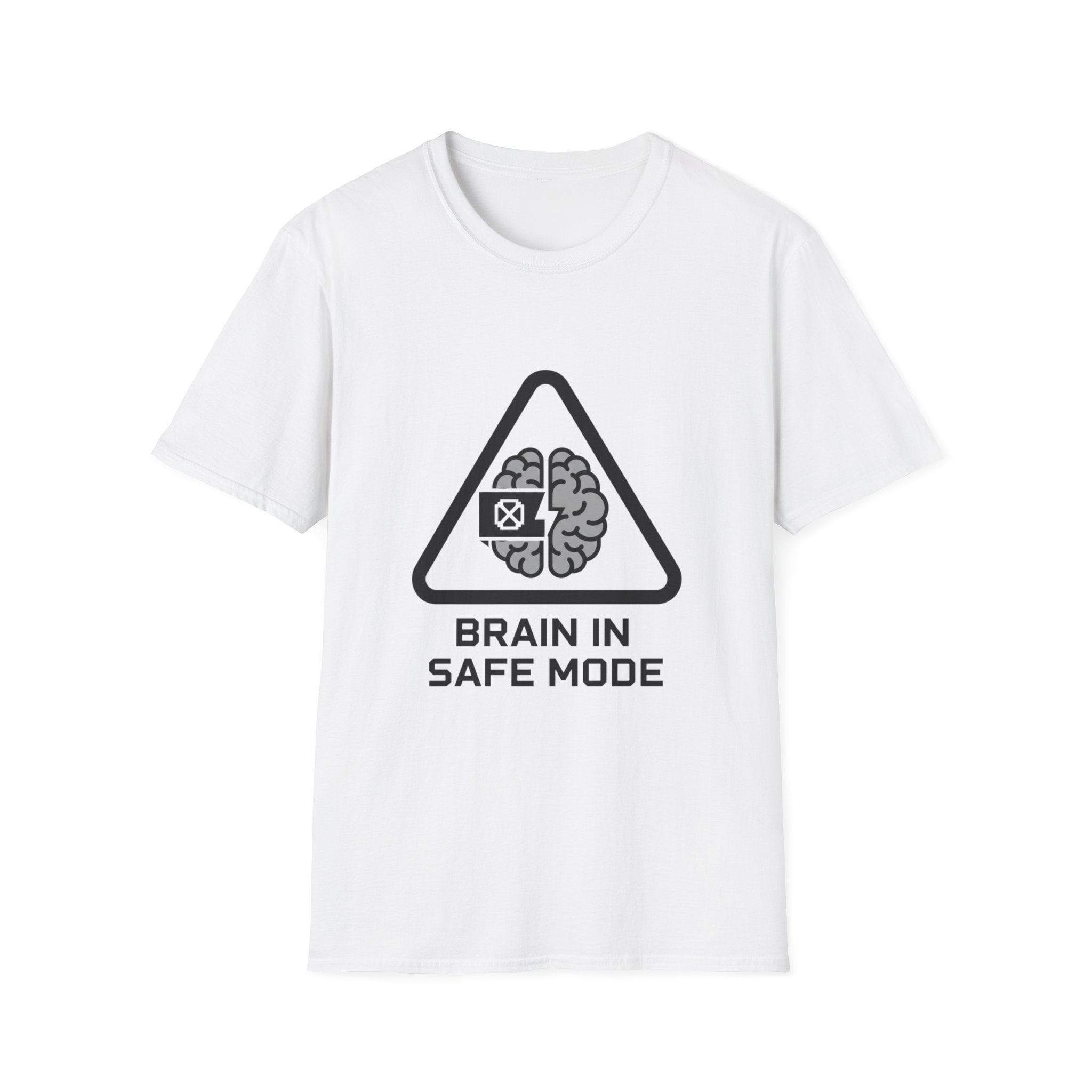 Brain in safe mode T-shirt