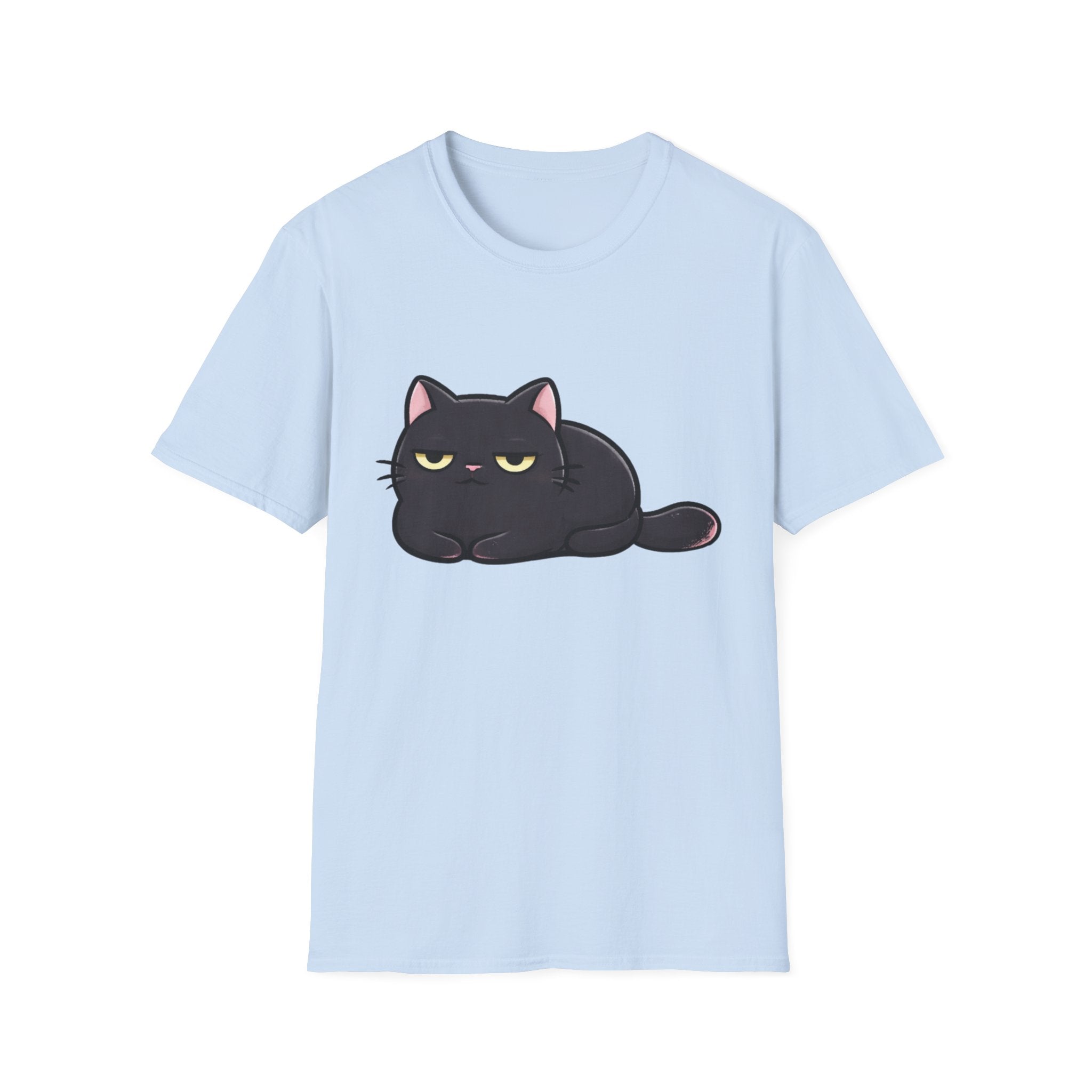 Cute black cat T-shirt