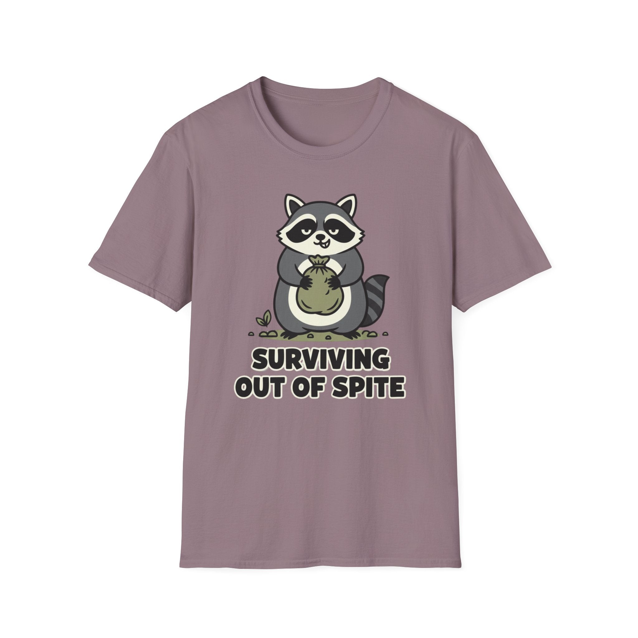 Racoon- Surviving out of spite T-shirt