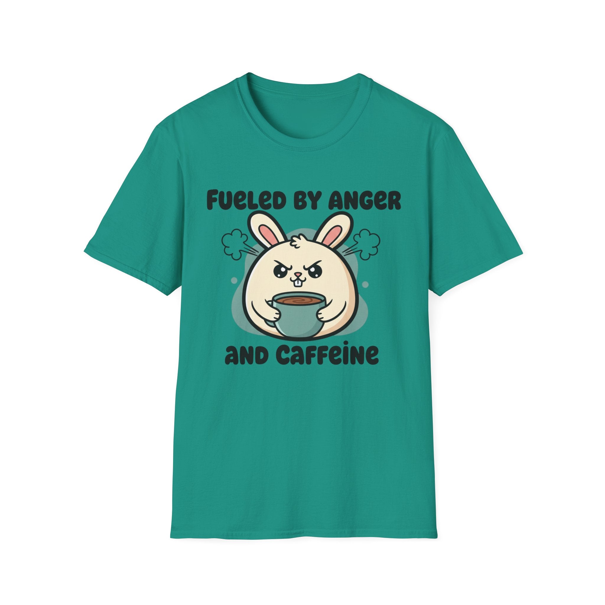Fueled by anger and caffeine T-shirt