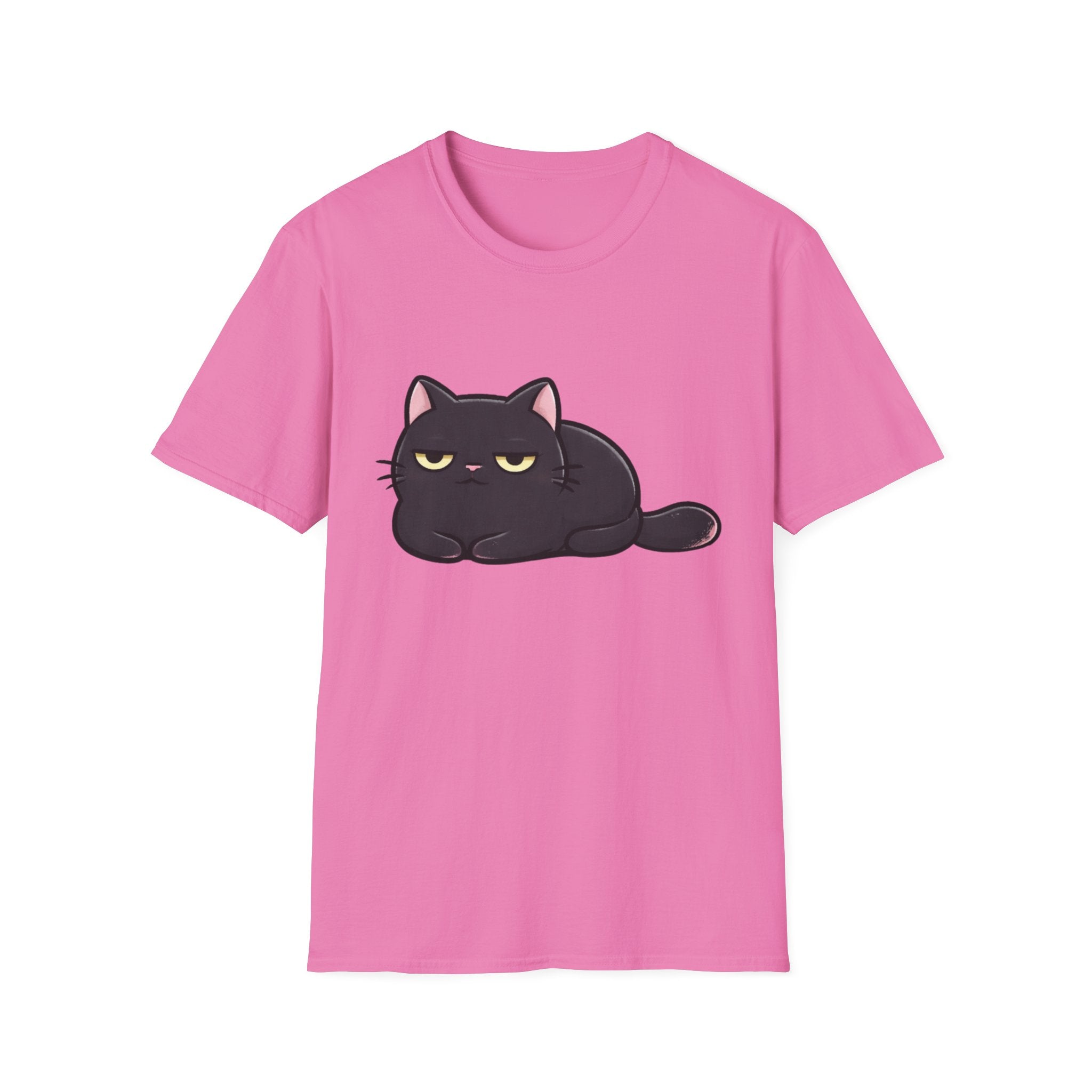 Cute black cat T-shirt