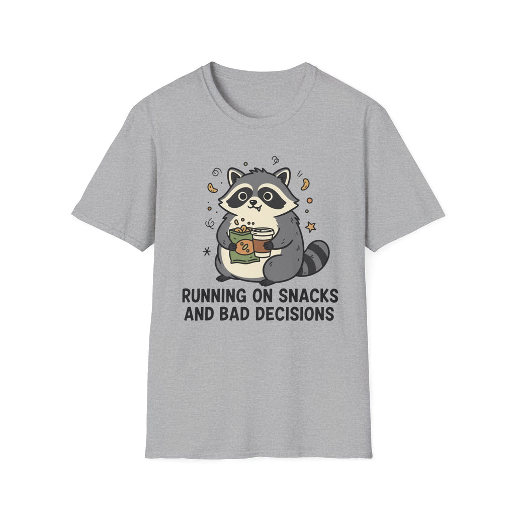 Running on Snacks and Bad Decisions T-Shirt