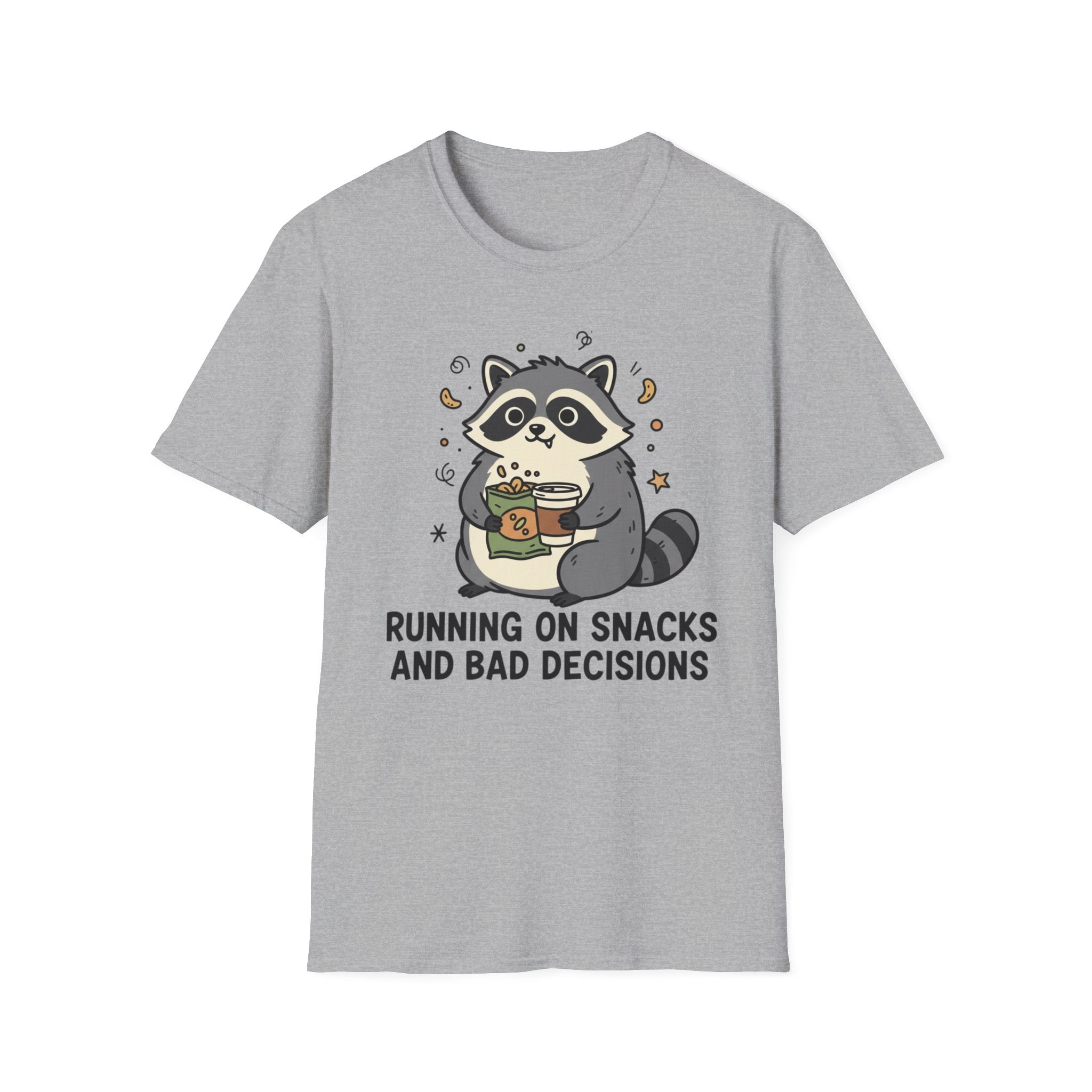 Running on Snacks and Bad Decisions T-Shirt