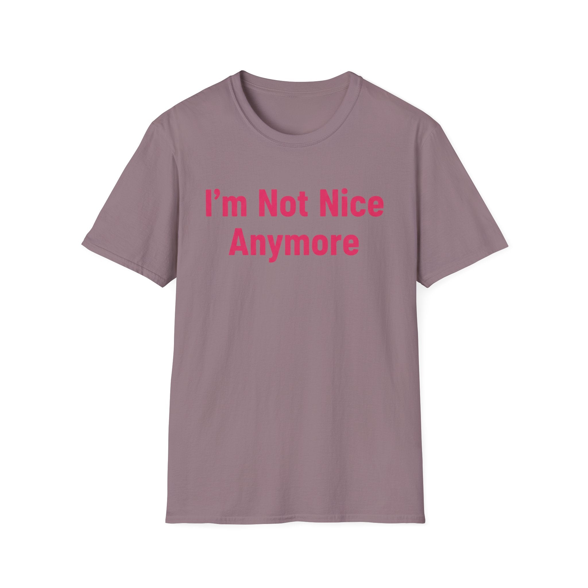 I'm not nice anymore. ((just text)) T-shirt