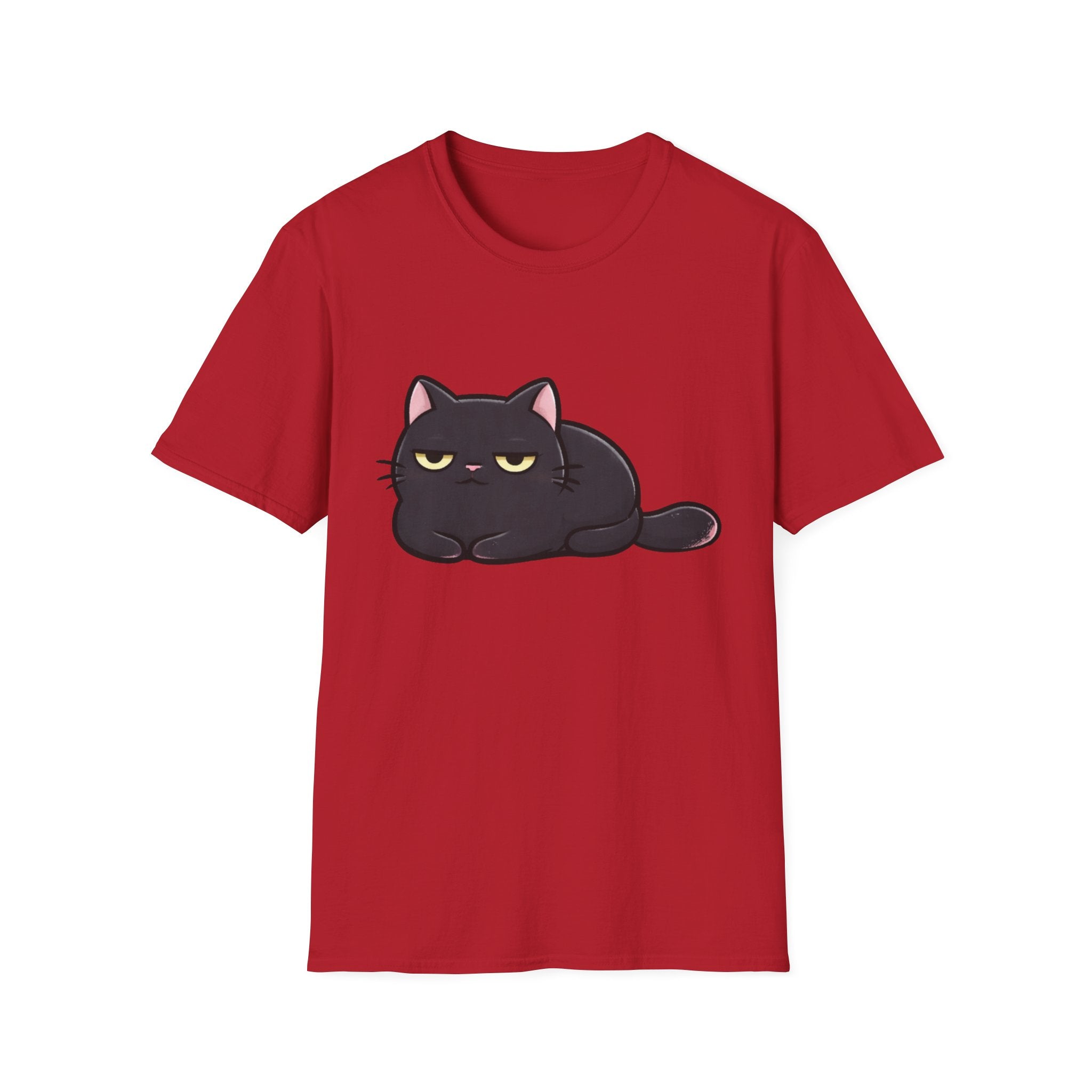 Cute black cat T-shirt