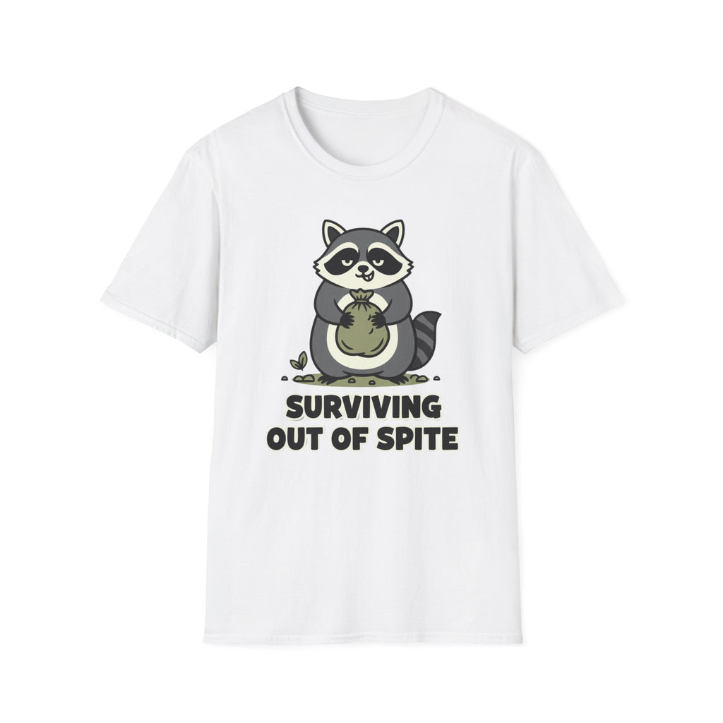Racoon- Surviving out of spite T-shirt