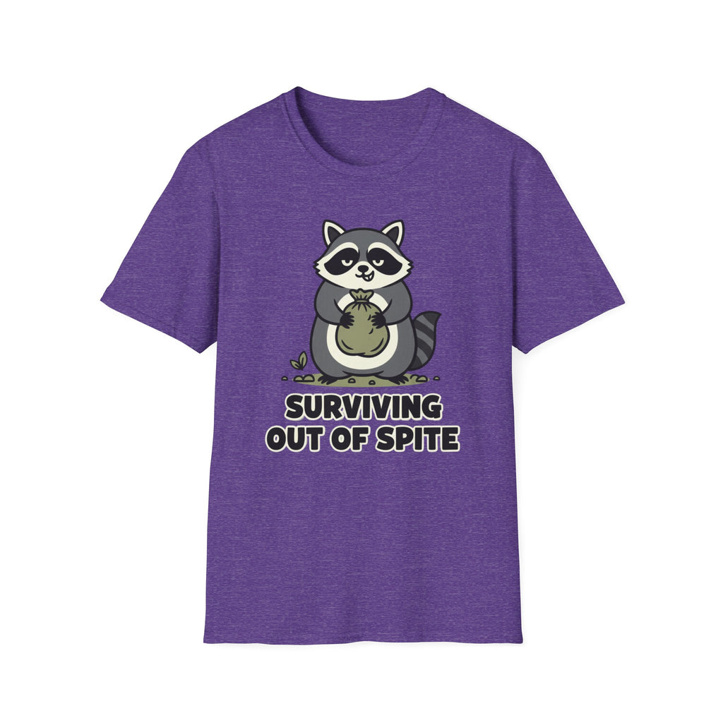 Racoon- Surviving out of spite T-shirt