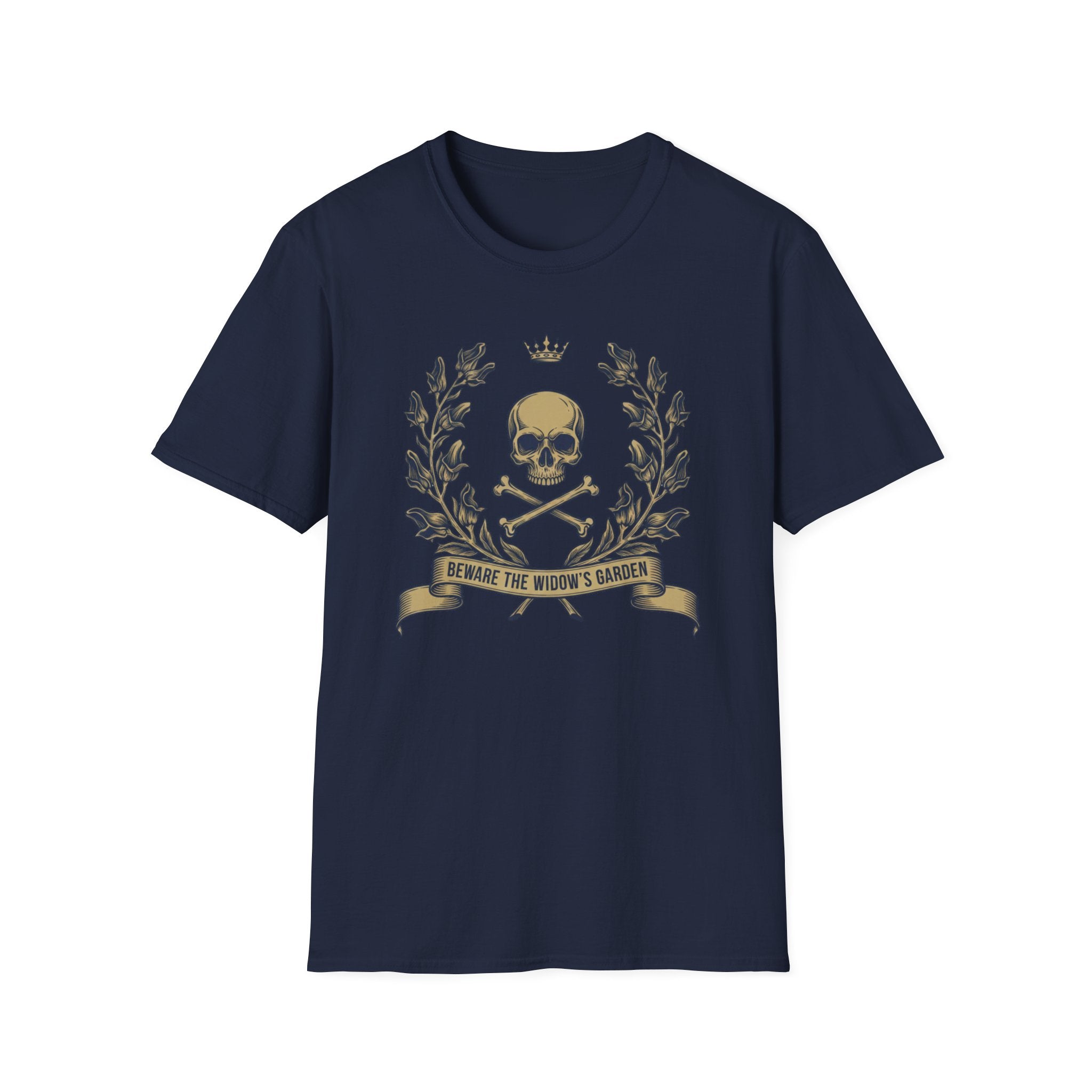 Beware the widow's garden T-shirt