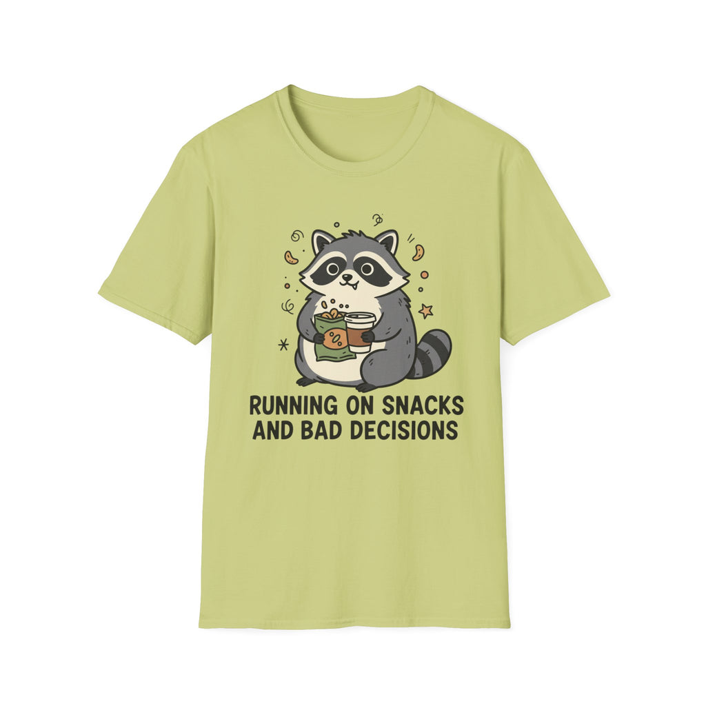 Running on Snacks and Bad Decisions T-Shirt