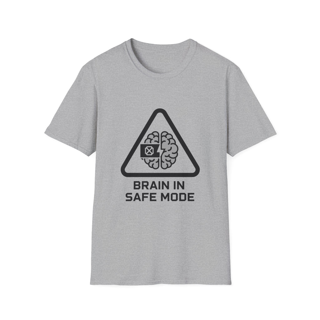 Brain in safe mode T-shirt