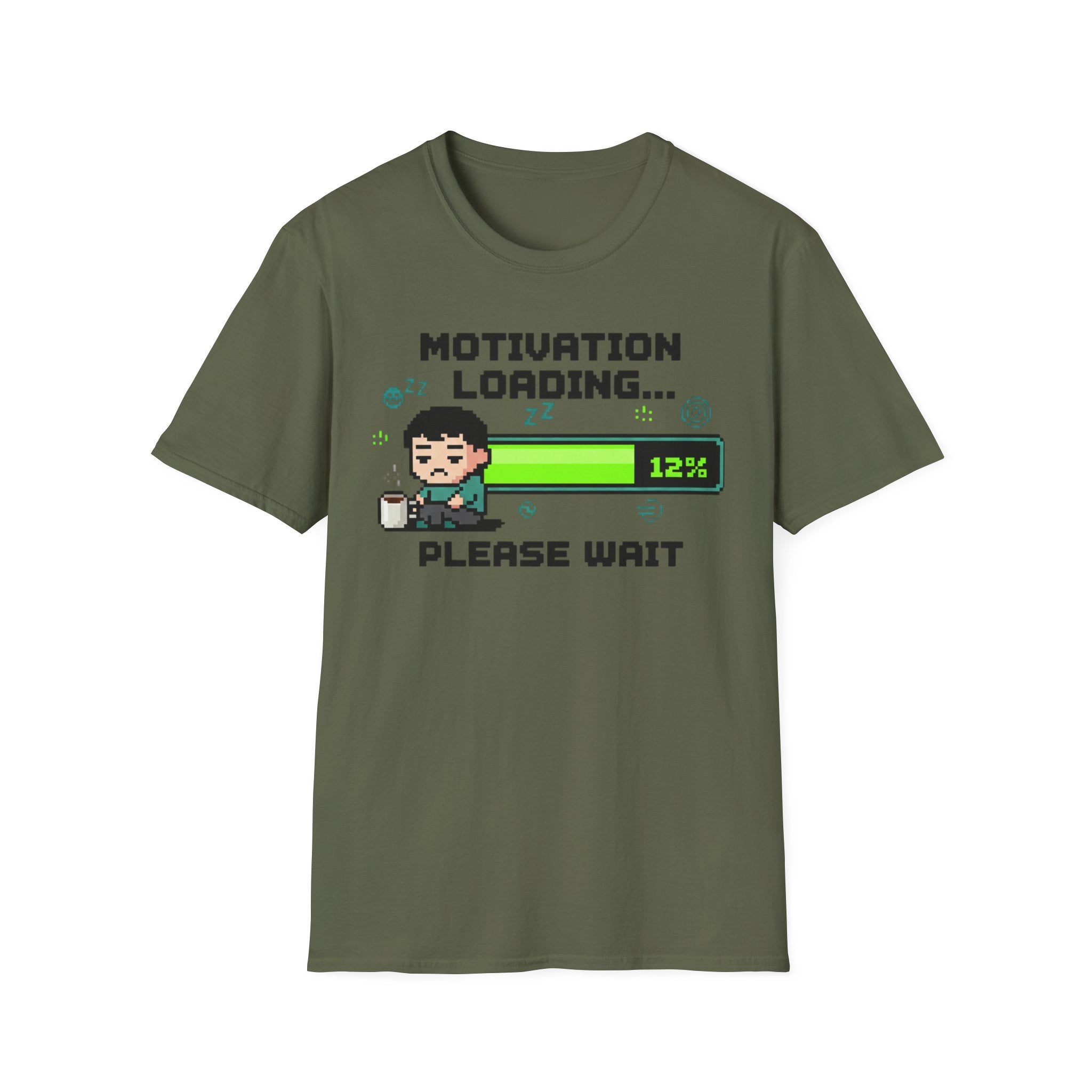 Motivation Loading Please Wait T-shirt