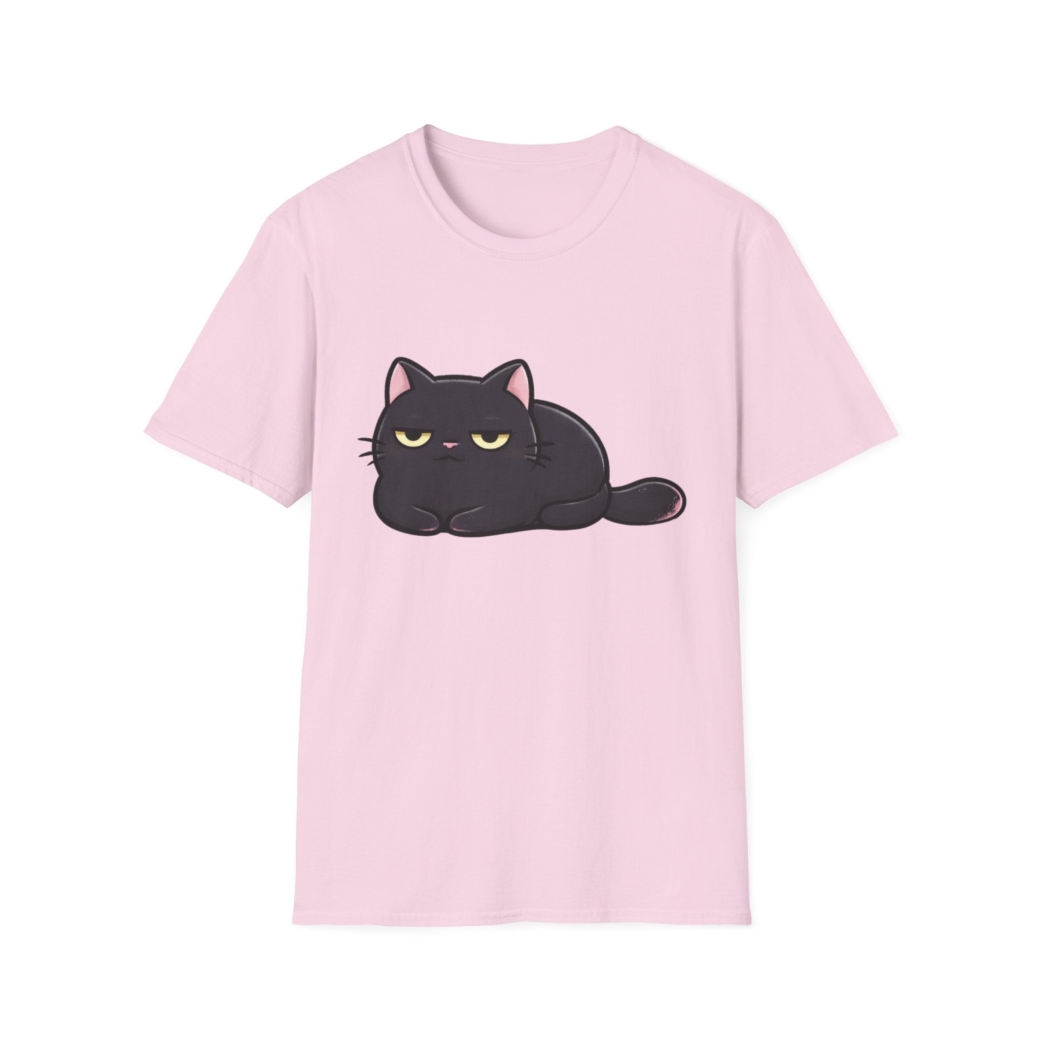 Cute black cat T-shirt