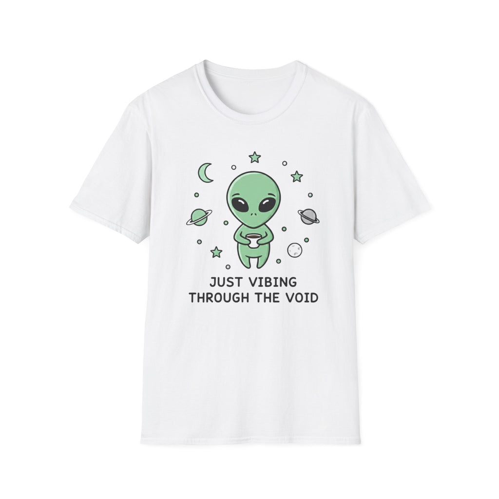 Just Vibing Through the Void T-shirt