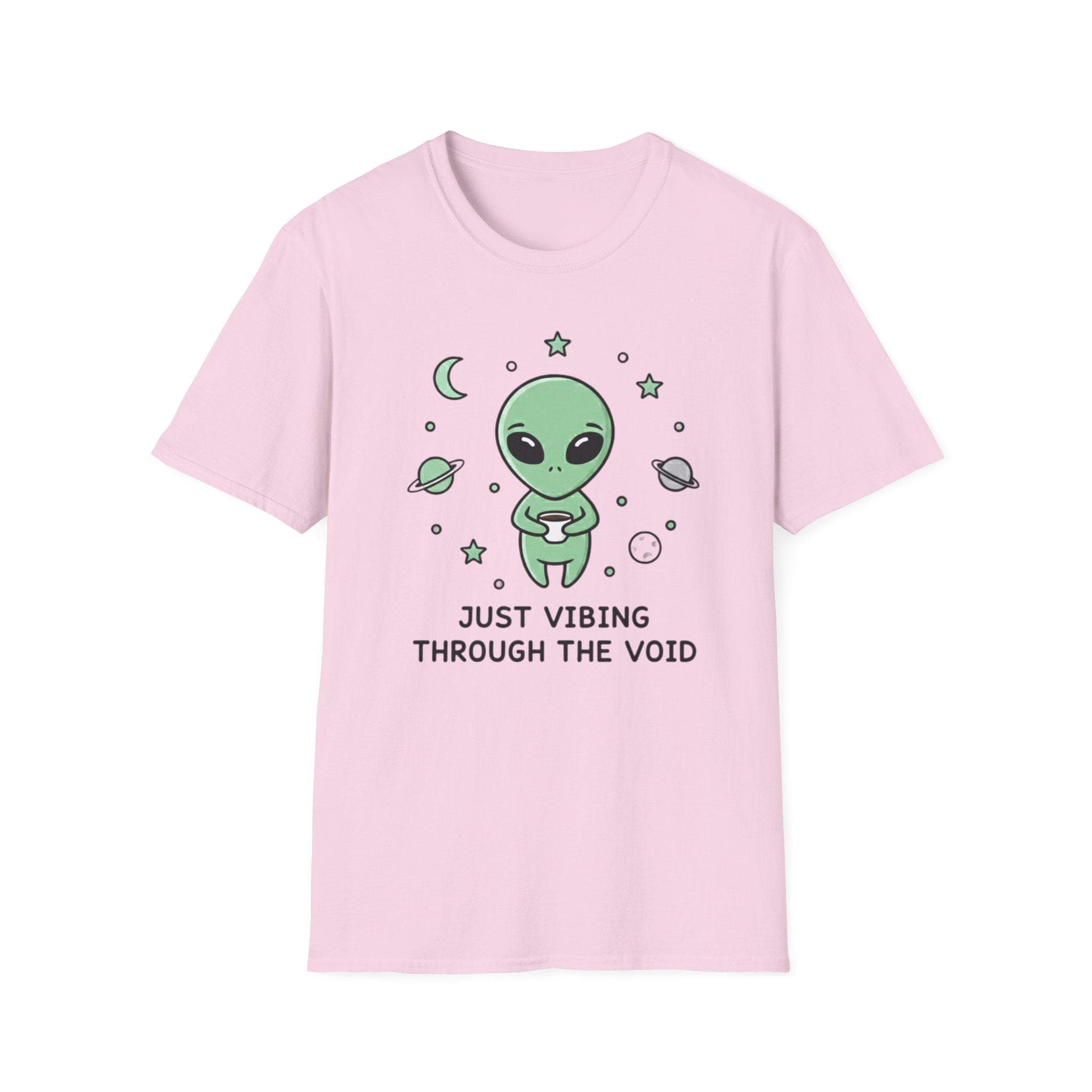 Just Vibing Through the Void T-shirt